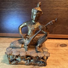 Tempel, Musikant, Thailand –