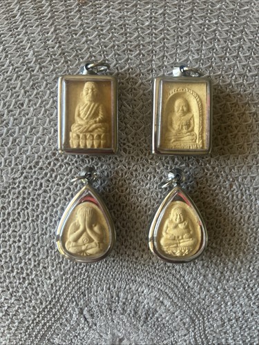 Thai buddha amulett - 4x,