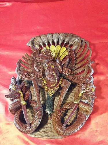 Alter garuda wandrelief - alter,