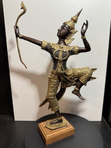 Thailändische bronzefigur - thailändische,