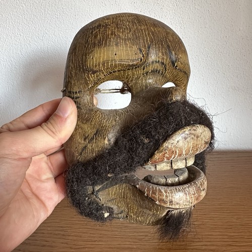 Alte holz tanz maske - alte,