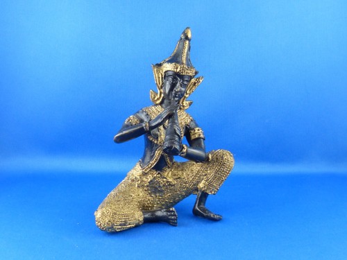 Vintage bronze messing statue - bronze,