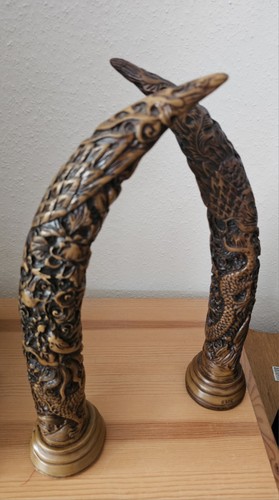 Hörner - 2,, (wasserbüffel)