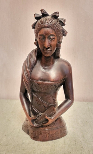 Asiatische figur holzfigur - asiatische,
