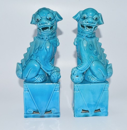Paar vintage foo hunde - foo,