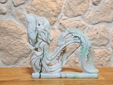 Pfau aus Jade / Jadeit ca