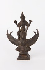 Vishnu auf Garuda reitend alte