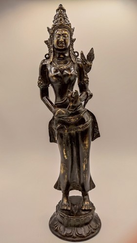 Große stehende bronze tara - stehende,