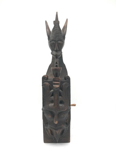 Asiatische holzfiguren - 3x,