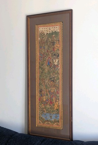 Kunstwerk bild bali kamasan - bali,
