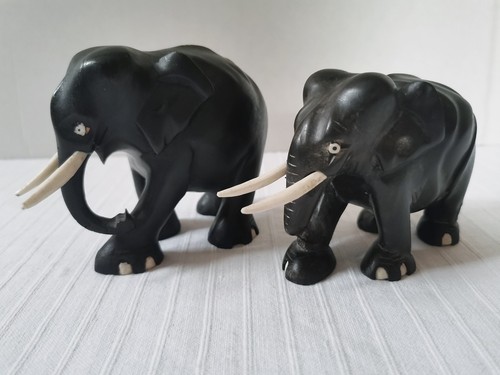 Vintage 70er elefant paar - vintage,