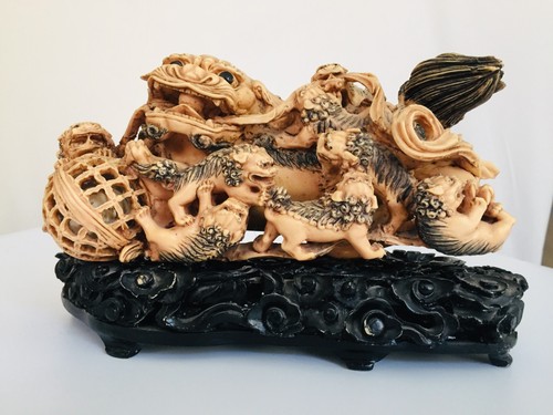 Asiatische kunst schnitzerei - asiatische,